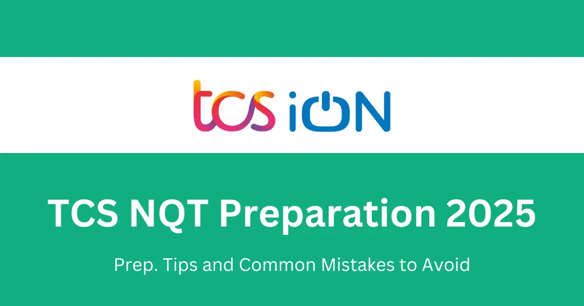 TCS NQT Preparation 2025